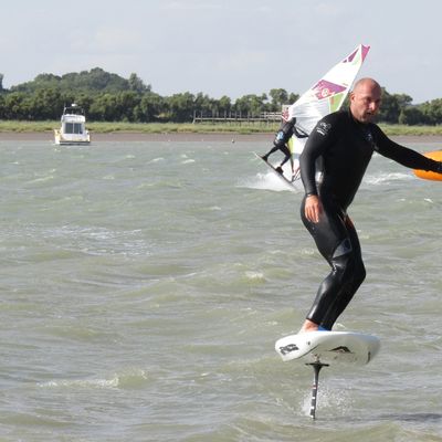 Un peu de planche à voile pour changer