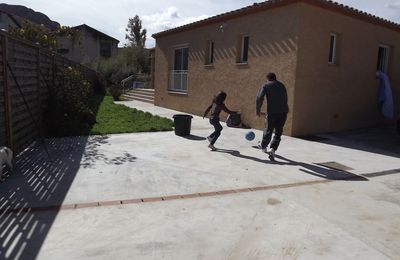 AVANCEE DES TRAVAUX...LE PARKING