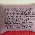 You Are My Sunshine - Pillow