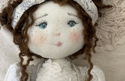 .. petite lavandière..(22cm)