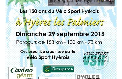 Cyclosportive "AZUR et OR" - Hyères 2013