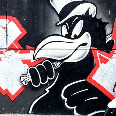 GRAND PARIS : SAINT-DENIS / ASSOCIATION ‘LE MUR 93’ / GRAFF / ARTISTES : LOUBARD LDN :"dwan" "weane" "xane " and friends 