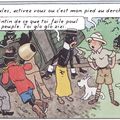 Tintin - On a marché sur le Congo (ou "l'île noire"...)