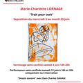 Nouvelle exposition : "Trait pour trait" de Marie-Charlotte Lornage