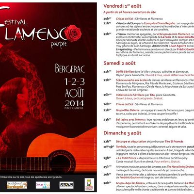 Le programme du festival 2014