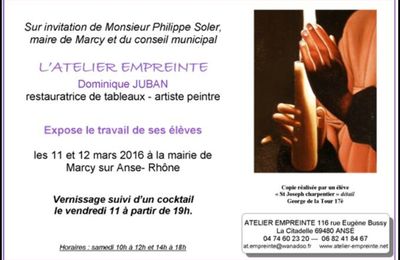 Exposition à Marcy-sur-Anse 