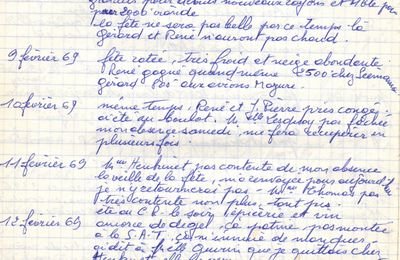 Le journal de ma mère Suzanne : du 7 février au 4 mai 1969