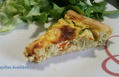 Tarte aux légumes variés