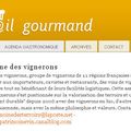 Brève sur l'email gourmand, hebdomadaire numérique d’informations gastronomiques et touristiques 