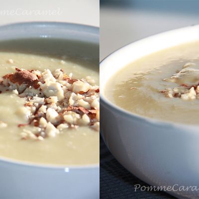 CREME D'ASPERGES AU WASABI