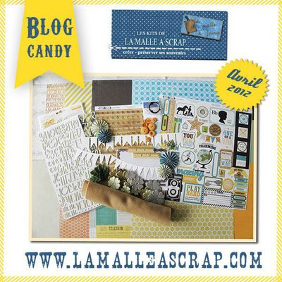 Blog Candy La Malle à Scrap