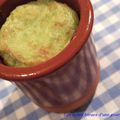 Soufflé aux lardons et petits pois