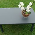 table carbone esprit loft