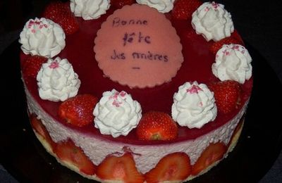 ENTREMET AUX FRAISES