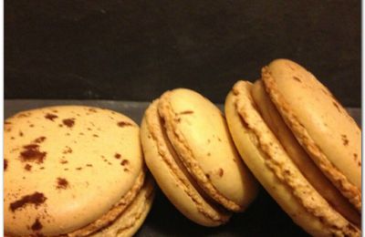 Macarons tiramisu