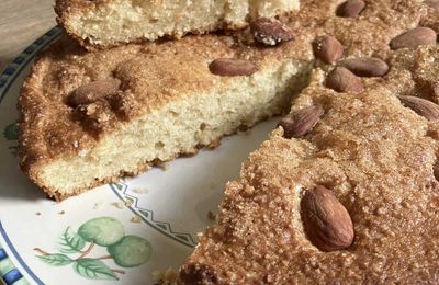 Le fin gâteau aux amandes d'Emilie 