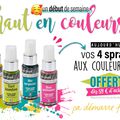 DERNIÈRE OFFRE SCRAP PLAISIR : LES ENCRES EN SPRAY 