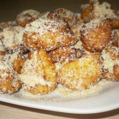 Pets de nonne à la noix de coco