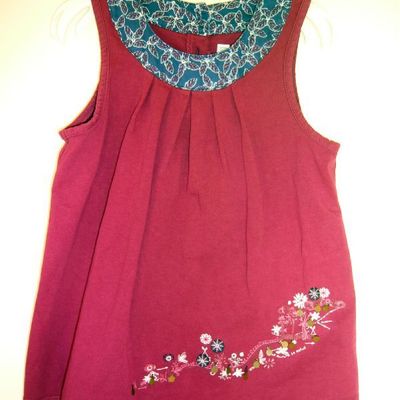 Tunique rose Sergent Major - 4 ans