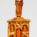 An important amber altarpiece from the treasury of Einsiedeln Abbey, Gdansk, mid- to second half 17th century