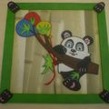 Cadre 3D panda