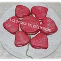 Saint Valentin's macarons