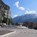 Rond-point à Schattdorf (Suisse)