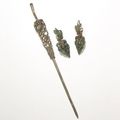 Paire de boucles d’oreille & Épingle à cheveux, Chine, XIXe siècle