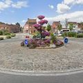 Rond-point à Nieppe
