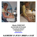 Visite de l'atelier de pâtes de Maria le Samedi 3 juin à 14h 