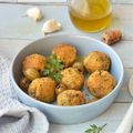 Boulettes de protéines de soja aux olives #vegan #glutenfree