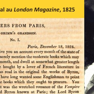 Stendhal, Lettre de Paris au London Magazine, janvier 1825