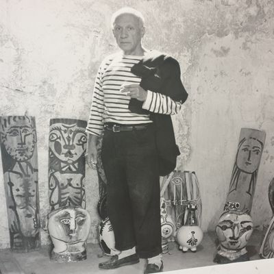 Dans l'atelier de Picasso