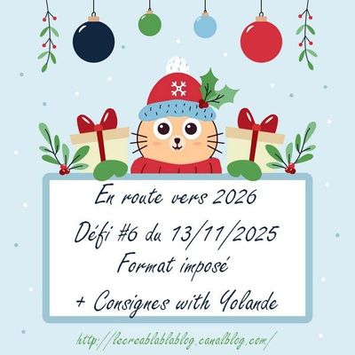 En route vers 2026 avec le CBBB - Défi #6 - Format imposé avec Yolande