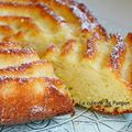 Gâteau au yaourt aux poires et gingembre