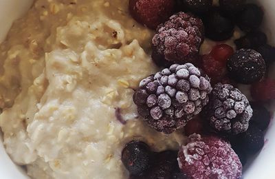 Porridge à la banane