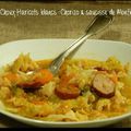 ღ " Miam " Soupe Choux-Haricots blancs -Chorizo et saucisse de Montbéliard 