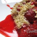 Crumble aux fruits rouges