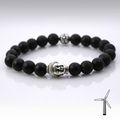 Bracelet Shamballa Bouddha - sagesse, protection - style Shamballa