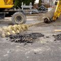 Actualité du 25 janvier 2009 : les travaux de la gare à Franconville