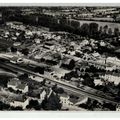 Gares vues du ciel : Chabanais (Charente).