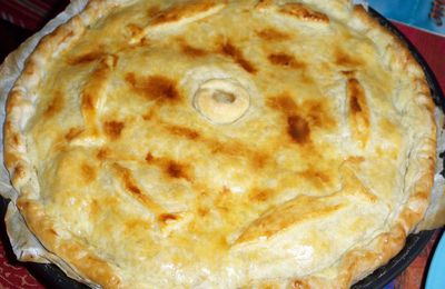 Tourte choucroute-saumon