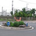 Rond-point à Bouzonville