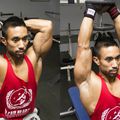 Exercice Triceps : Extensions des avant-bras assis avec haltère