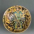 Bowl with Horseman, Iran, Nishapur, 10th century