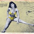 Bettie à la plage, c'est l'été