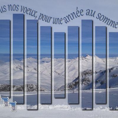 Tous nos voeux, pour une année au sommet !!!