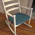 Rocking chair scandinave