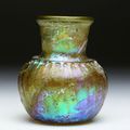 Roman Ribbed Glass Jar, Roman Empire, probably Levant, ca. 1st to 3rd centuries CE