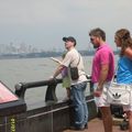 Liberty Island et Ellis Island.